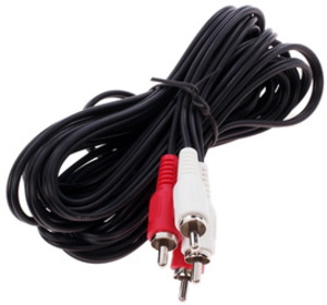 Кабель соединительный DEXP RCA x2 - RCA x2 5метров