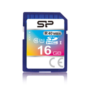 Карта памяти Silicon Power SP016GBSDH010V10 SDHC 16 Гб