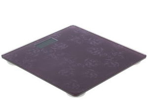 Весы Rolsen RSL1804 фиолетовый/цветы