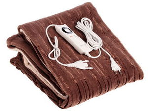 Электроплед односпальный Imetec 6996М коричневый