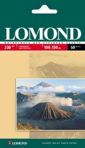 Бумага LOMOND Односторонняя Глянцевая A6/230/ 50л (0102035)