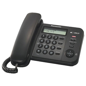 Телефон проводной Panasonic KX-TS2356RUB