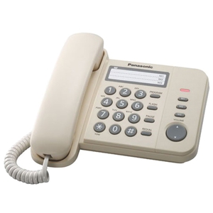 Телефон проводной Panasonic KX-TS2352RUJ