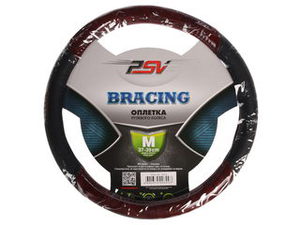 Оплетка на руль PSV BRACING красный