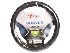 Оплетка на руль PSV CONVEX черный