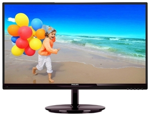 23" Монитор Philips 234E5QHSB/00(01) черный