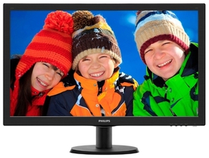 27" Монитор Philips 273V5LHSB черный