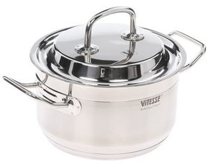Кастрюля Vitesse VS-1036 серебристый