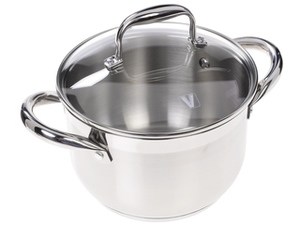 Кастрюля Vitesse VS-1437 серебристый