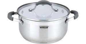 Кастрюля Vitesse VS-2101 серебристый