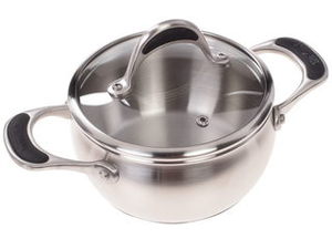 Кастрюля Vinzer 89046 серебристый