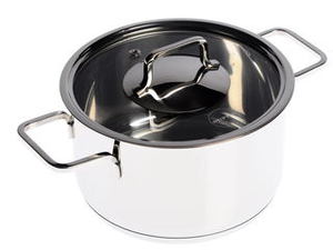 Кастрюля Supra SES-1863C серебристый