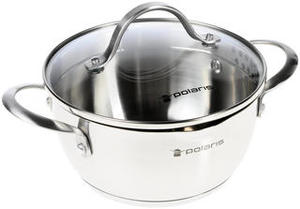 Кастрюля Polaris CL-3384 серебристый