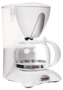 Кофеварка ZIMBER ZM-10685 белый