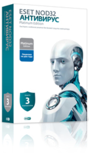 Антивирус ESET NOD32 Platinum Edition