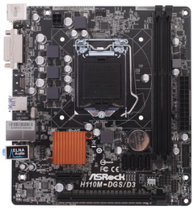 Материнская плата ASRock H110M-DGS/D3