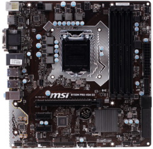 Материнская плата MSI B150M PRO-VDH D3