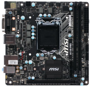 Материнская плата MSI  H110I PRO