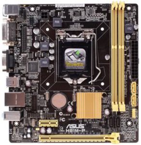 Материнская плата ASUS H81M-P