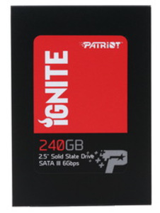 240 Гб SSD-накопитель Patriot Ignite [PI240GS325SSDR]