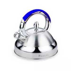 Чайник Kelli KL-4302 серебристый/синий