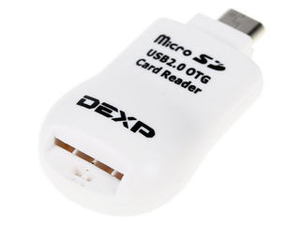 OTG карт-ридер DEXP OCR003