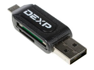 OTG карт-ридер DEXP OCR007