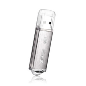Память USB Flash 8Gb Silicon Power Ultima II I-Series Silver SP008GBUF2M01V1S