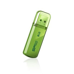 Память USB 8Gb Silicon Power Helios 101 зеленый