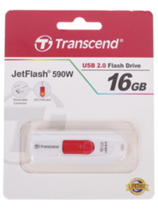 Память USB Flash Transcend JetFlash 590W 16 Гб