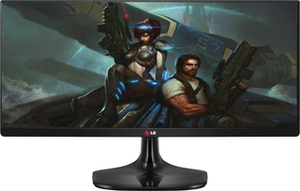 25" Монитор LG 25" 25UM58-P черный