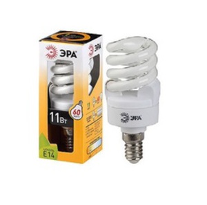 Лампа люминесцентная ЭРА F-SP-11-827-E14