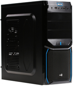 Корпус AeroCool V3X черный/синий