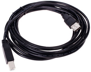 Кабель соединительный DEXP USB A - USB B 3метра