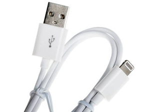 Кабель InterStep USB - Lightning 8-pin 1метр белый