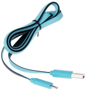 Кабель INTERSTEP IS-DC-CMICRFTBL-100B202 USB - micro USB