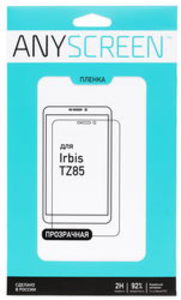 8"  Пленка защитная для планшета Irbis TZ85