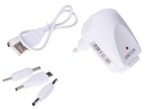Сетевое зарядное устройство DEXP My-Home 1А белый