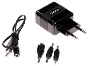 Сетевое зарядное устройство DEXP My-Home 10W черный