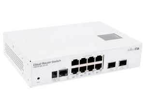 Коммутатор Mikrotik CRS210-8G-2S+IN