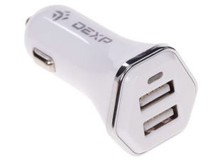 Автомобильное зарядное устройство DEXP MyCar 10W XV