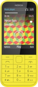 Сотовый телефон Nokia 225 желтый