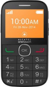 Сотовый телефон Alcatel OT-2004C черный