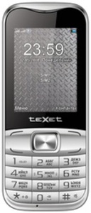 Сотовый телефон Texet TM-D45 серебристый
