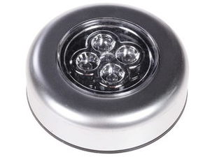 Фонарь СТАРТ "ПУШЛАЙТ" PL-4LED C1 серебристый
