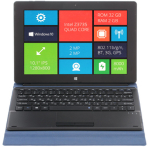 10.1" Планшет DEXP Ursus GX210 + Dock 32 Гб 3G синий