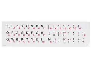 Наклейка на клавиатуру A_KEYB