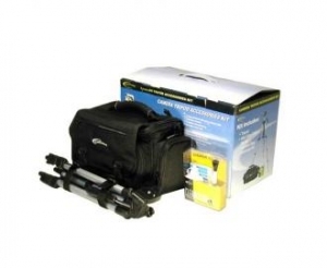 Набор 3 в 1 Continent Set 1 (Фотосумка + штатив + набор для чистки оптики)