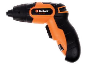Аккумуляторная отвертка DEFORT DS-36-BLiK