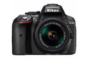 Цифровой фотоаппарат Nikon D5300 Kit AF-P 18-55mm VR черный (Б/У)